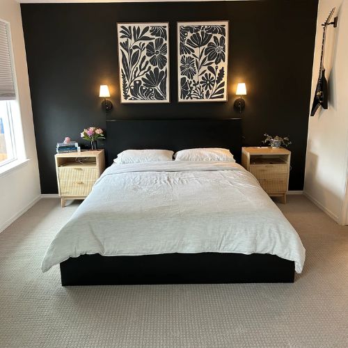 carpet installation in a Hillsboro, OR, bedroom