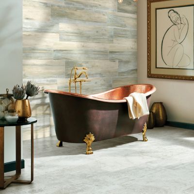 tile floors in a Hillsboro, OR, bathroom design from Floors with Flair