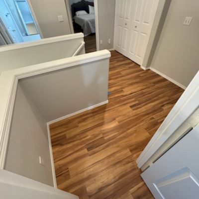 hardwood flooring in a Hillsboro home hallway